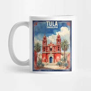 Tula Tamaulipas Mexico Vintage Tourism Travel Mug